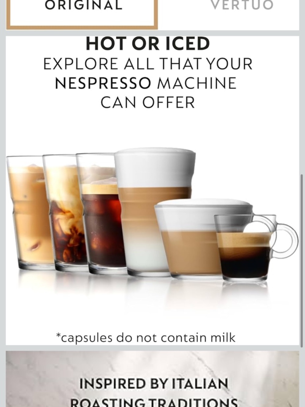 Nespresso Capsules Original Line, Barista Flavored Pack, Medium Roast Espresso - Picture 4 of 5